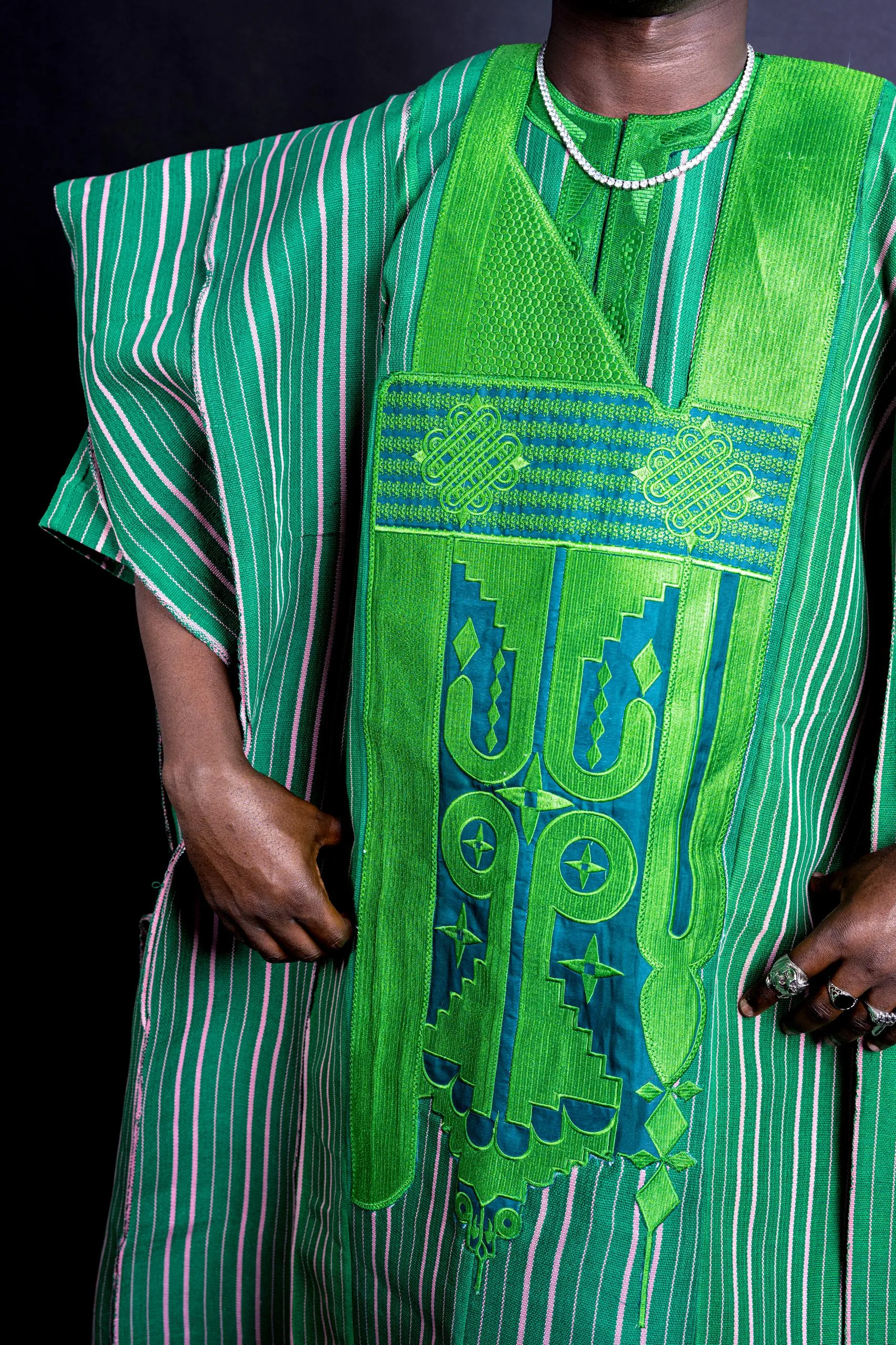 A Regal Three Piece Agbada - Image 1