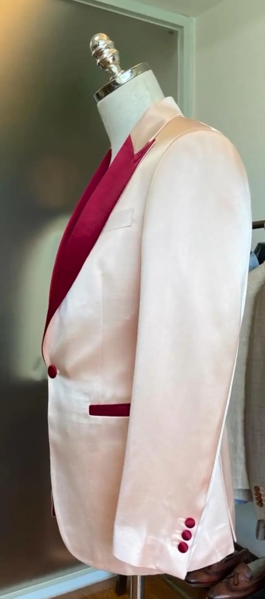 Rose Reverance Tuxedo Suit - Image 2