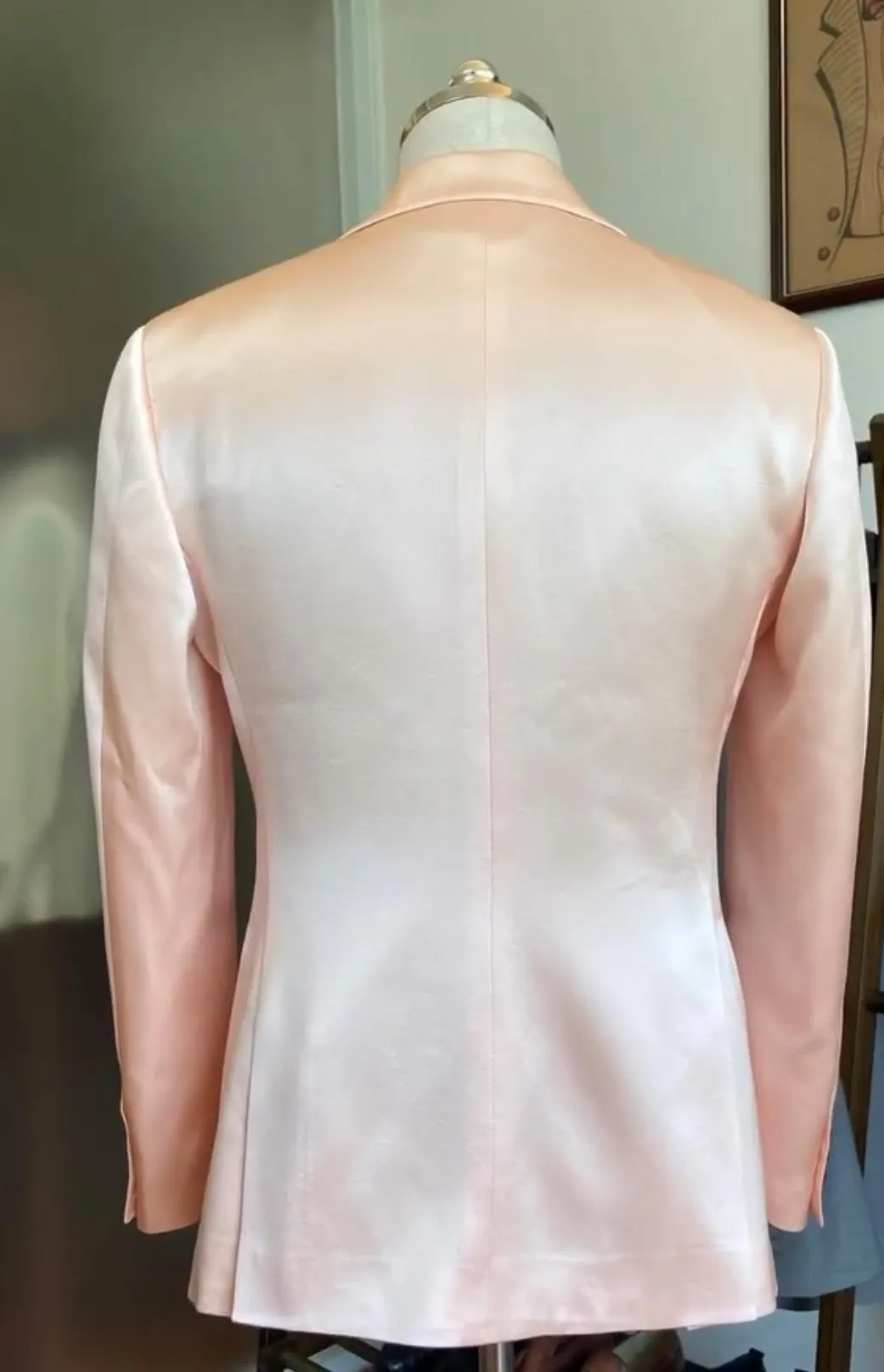 Rose Reverance Tuxedo Suit - Image 3